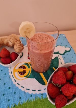 Una foto de Licuado antioxidante de Moringa oleifera
