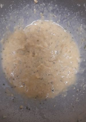 Una foto de Hummus de garbanzos