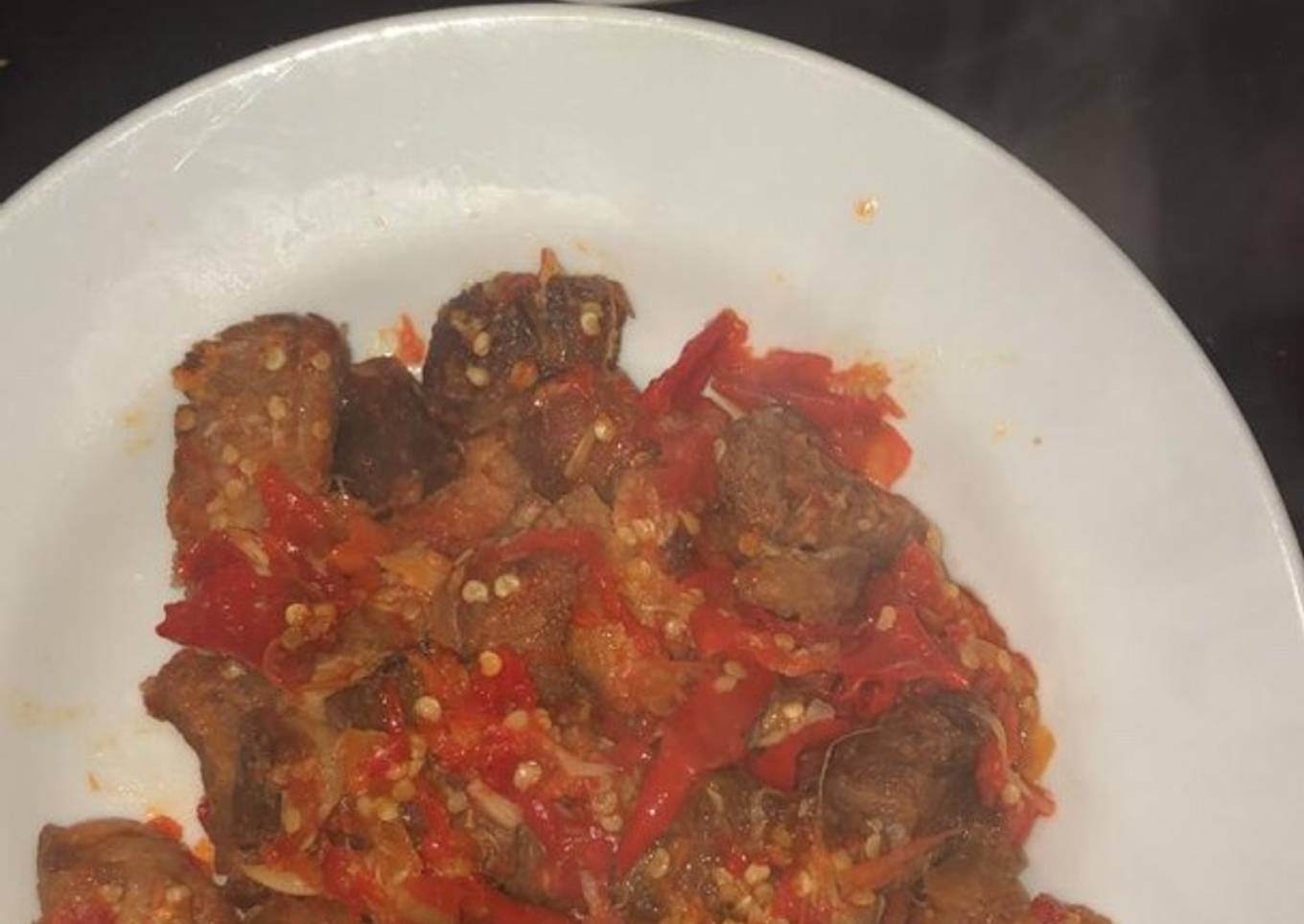 Babi Dendeng Balado