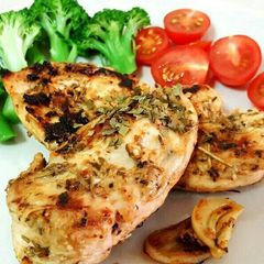 A picture of Rosemary garlic Chicken Breast.