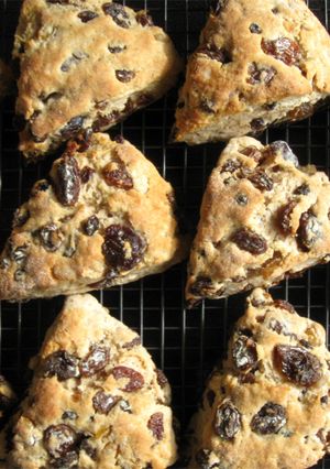 A picture of Mixed Dried Fruit Scones.