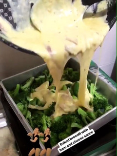 Foto resep Brokoli panggang saus keju