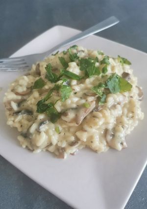 Kedvenc gombás rizottóm recept fotója