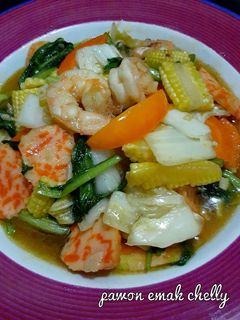 Foto resep Cap cay kuah