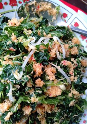 Foto resep Urap ala mamahnya kiya👩‍👦