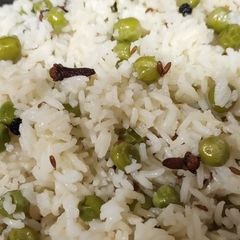 Matar Pulao (Peas Pulao) A picture of Matar Pulao (Peas Pulao).