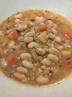 Una foto de Alubias veganas