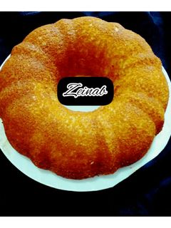 عکسی از دستور کیک پنبه ای (کیک یک تخم مرغی)