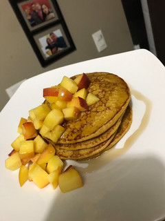Una foto de Hot cakes de zanahoria 🥕🥞
