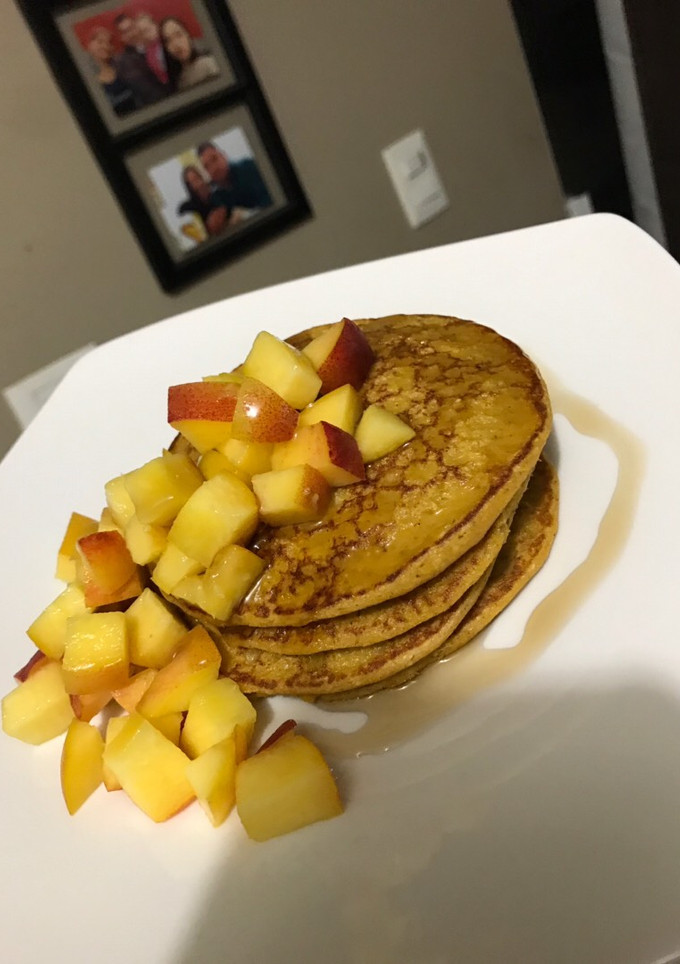 Una foto de Hot cakes de zanahoria 🥕🥞