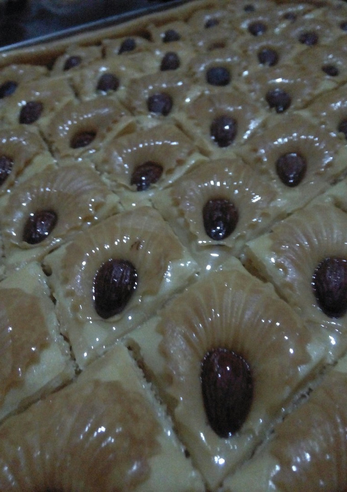 صورة لوصفة البقلاوة