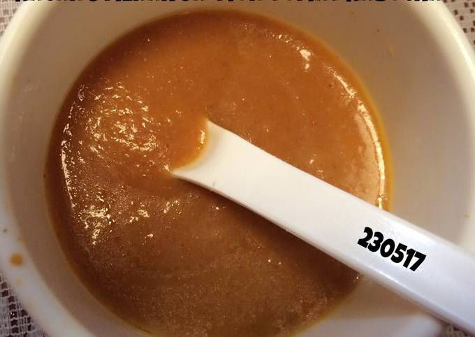 Mpasi 6m 4*kacang merah salmon kabocha tomat