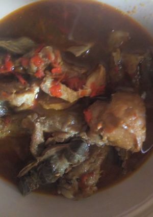 A picture of Chicken pepper soup.