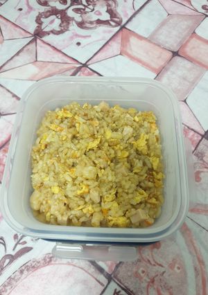 Una foto de Arroz tres delicias