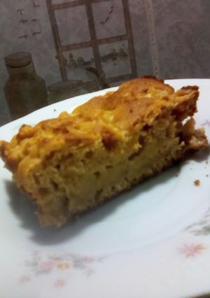 Una foto de Budín básico de manzana 🍎(⁠✯⁠ᴗ⁠✯⁠)