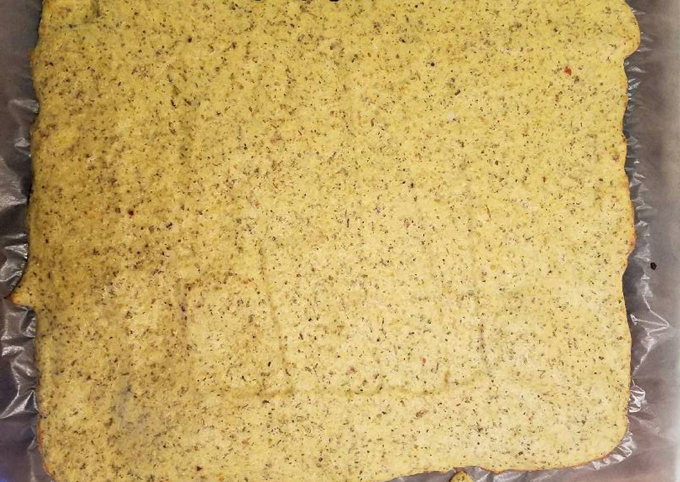 Coconut flour pizza dough (Keto)