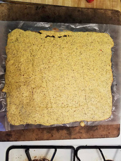 A picture of Coconut Flour Pizza Crust (keto).
