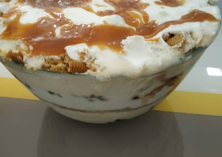 Salted Caramel Brownie Trifle