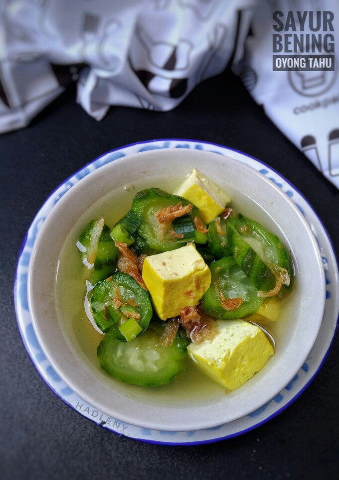 Foto resep Sayur Bening Oyong Tahu