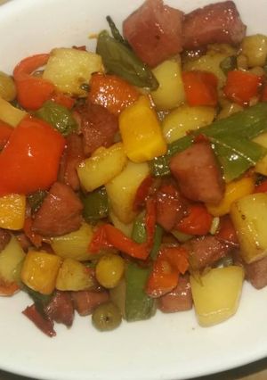 A picture of Potato skillet.