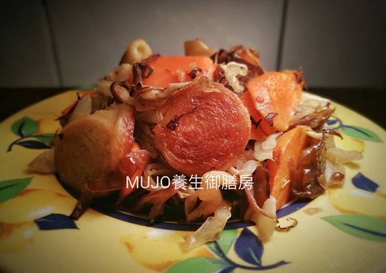 【孕婦食譜-客家酸菜】客家酸菜素炒麵腸