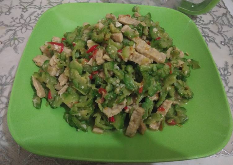 Resep Oseng pare gurih, Enak Banget