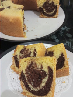 Foto resep Bolu Marmer/ Bolu Jadul