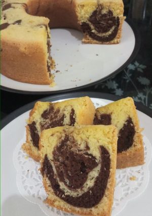 Foto resep Bolu Marmer/ Bolu Jadul