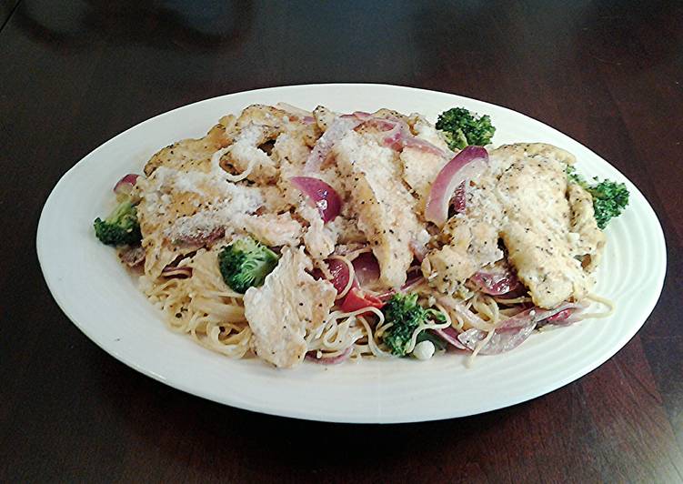 Chicken Scampi with Broccoli Chicken Scampi with Broccoli