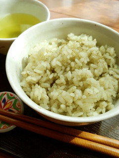 A picture of Matcha & Green Tea Double Tea Rice.