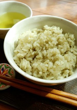 A picture of Matcha & Green Tea Double Tea Rice.