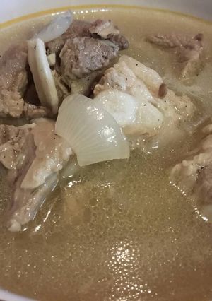 A picture of AMIEs Pork Paksiw.
