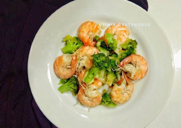 Udang Brokoli, Tumis duo bawang sajo 🤤