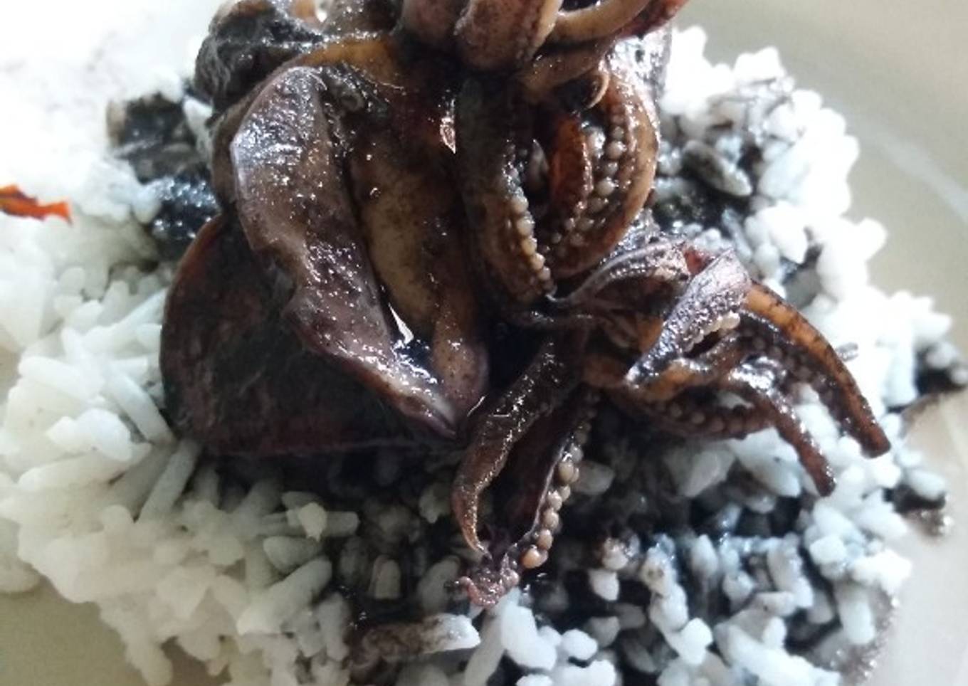 51. Cumi dengan bumbu hitam