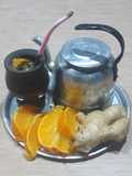 Mate de naranja y jengibre
