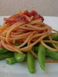 Spaghetti In Whole Grain Mustard Sauce