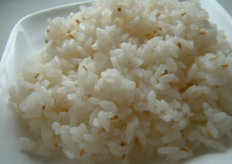 Steps to Make Super Quick Homemade Sushi Rice &amp; Sushi Vinegar