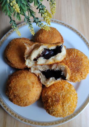 Foto resep 538. Roti Goreng Cokelat Keju Lumer (tanpa ulen)