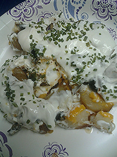 A picture of Loaded baked potato casserole.