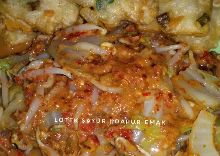 Resep Lotek Sayur yang Menggugah Selera