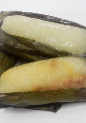 A picture of Kanya's Banana with Sticky Rice / Khao Tom Pad.