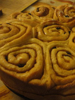 A picture of Cinnamon rolls..