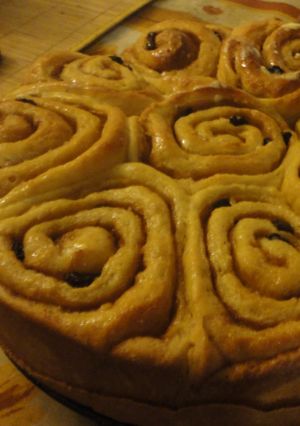 A picture of Cinnamon rolls..