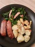 Kale, Bacon and Potatoes