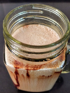 A picture of Homemade Chocolate Milkshake In 5 Minutes.