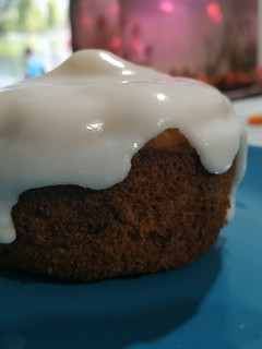 Una foto de Muffins de Zanahorias