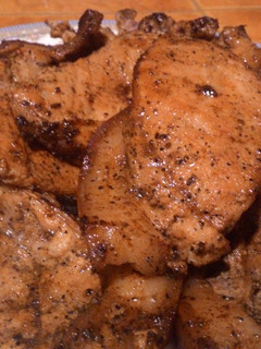 A picture of Juicy Pan Fried Porkchops.