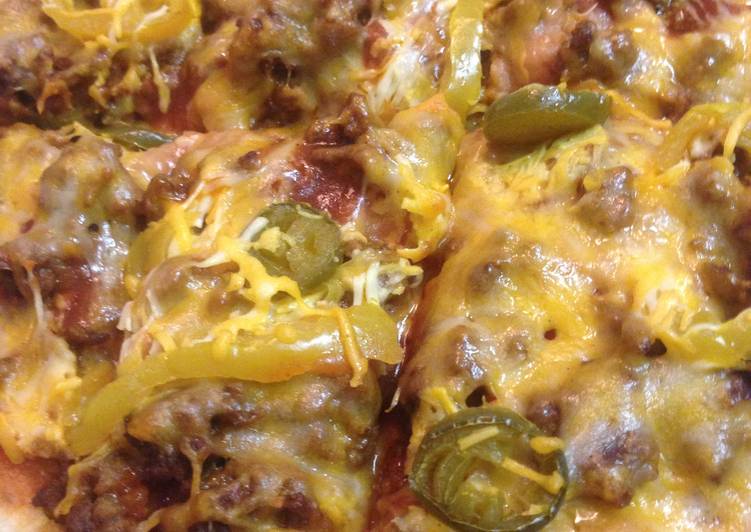 Steps to Prepare Ultimate Taco Pizza