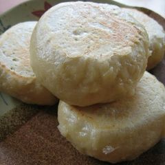 A picture of Oyaki -- Regional Savory Dumplings from Nagano Prefecture.