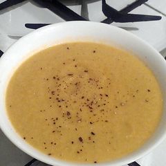 A picture of Vickys Spiced Cauliflower Soup, GF DF EF SF.